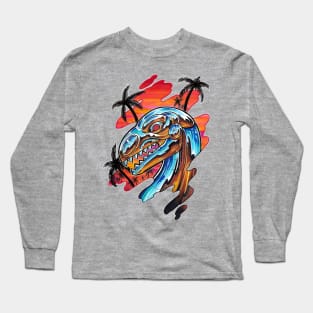 Chrome Dino Long Sleeve T-Shirt